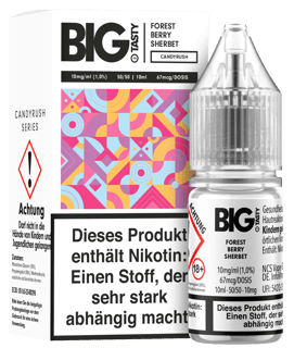 Big Tasty NicSalts - Forest Berry Sherbet 10mg/ml
