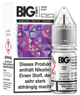 Big Tasty NicSalts - Grape Blast 10mg/ml
