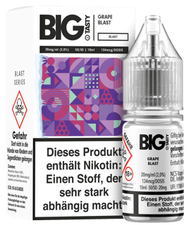 Big Tasty NicSalts - Grape Blast 20mg/ml