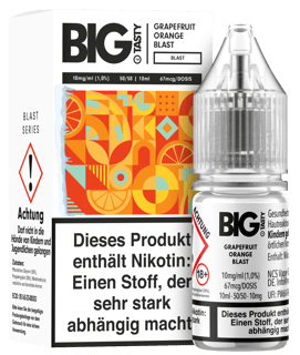 Big Tasty NicSalts - Grapefruit Orange Blast 10mg/ml