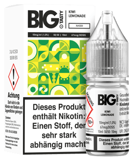 Big Tasty NicSalts - Kiwi Lemonade 10mg/ml