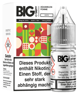 Big Tasty NicSalts - Aquamelon Pomegranate 20mg/ml