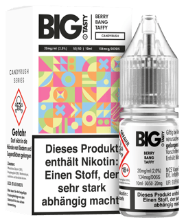 Big Tasty NicSalts - Berry Bang Taffy 20mg/ml