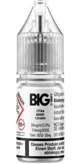 Big Tasty NicSalts - Citra Berry Cosmo 20mg/ml