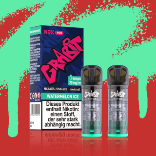 GRABIT Nex Pod - Watermelon Ice (2er Pack)