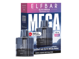 ELFX MEGA Pod 10ml - 0.6 Ohm