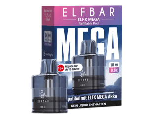 ELFX MEGA Pod 10ml - 0.8 Ohm