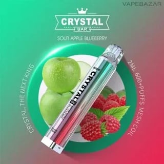 Crystal Bar 600 - Sour Apple Blueberry