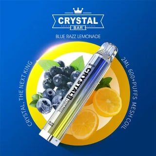 Crystal Bar 600 - Blue Razz Lemonade