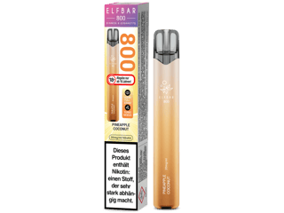 Elfbar 800 - Pineapple Coconut 20mg/ml VORVERKAUF