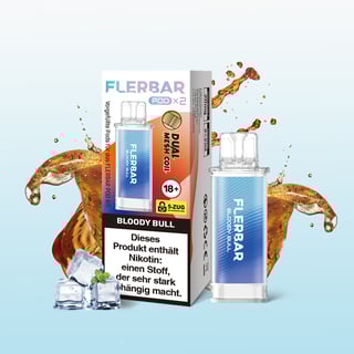 Flerbar Pod - Bloody Bull (2er Pack)