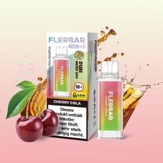 Flerbar Pod - Cherry Cola (2er Pack)