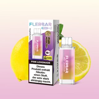 Flerbar Pod - Pink Lemonade (2er Pack)