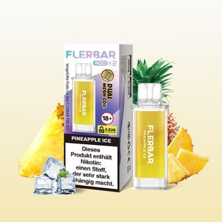 Flerbar Pod - Pineapple Ice (2er Pack)