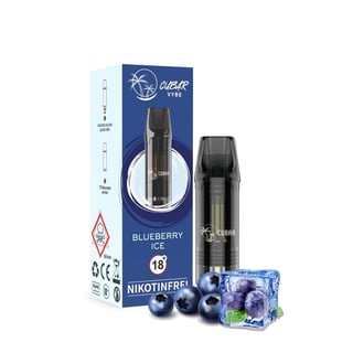 CUBAR Vybe - Prefilled Pod Nikotinfrei - Blueberry Ice