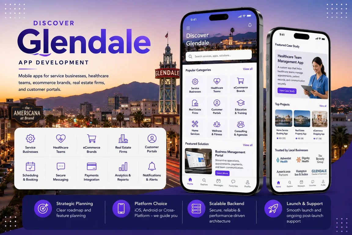 Mobile App Development Company in Glendale