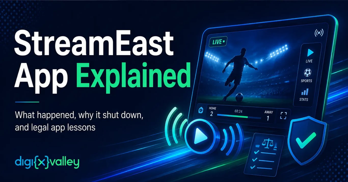 StreamEast App explained with legal sports streaming app development