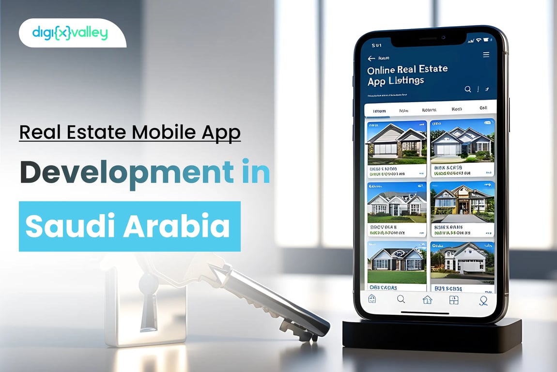 Real estate marketplace app development in Saudi Arabia (KSA) — Digixvalley guide