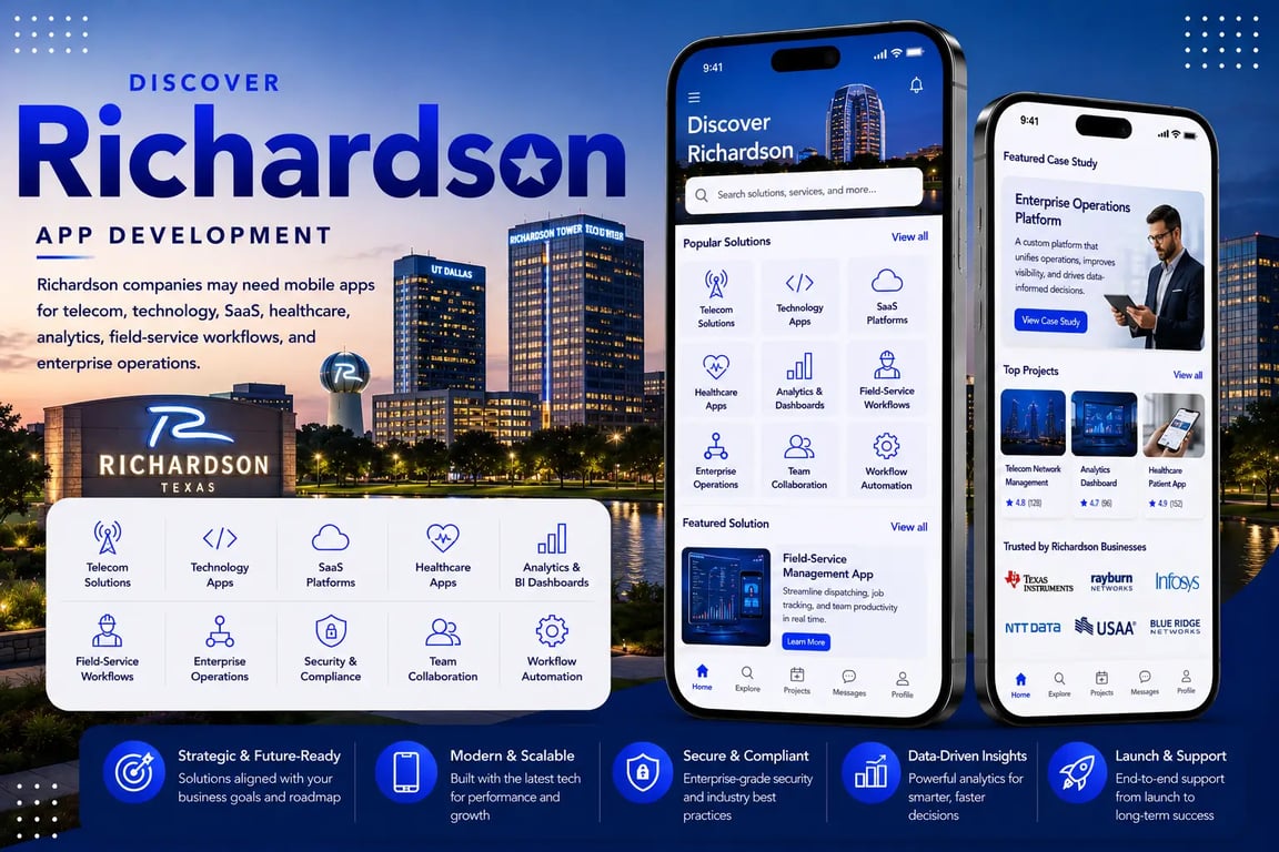 Mobile App Development Company in Richardson