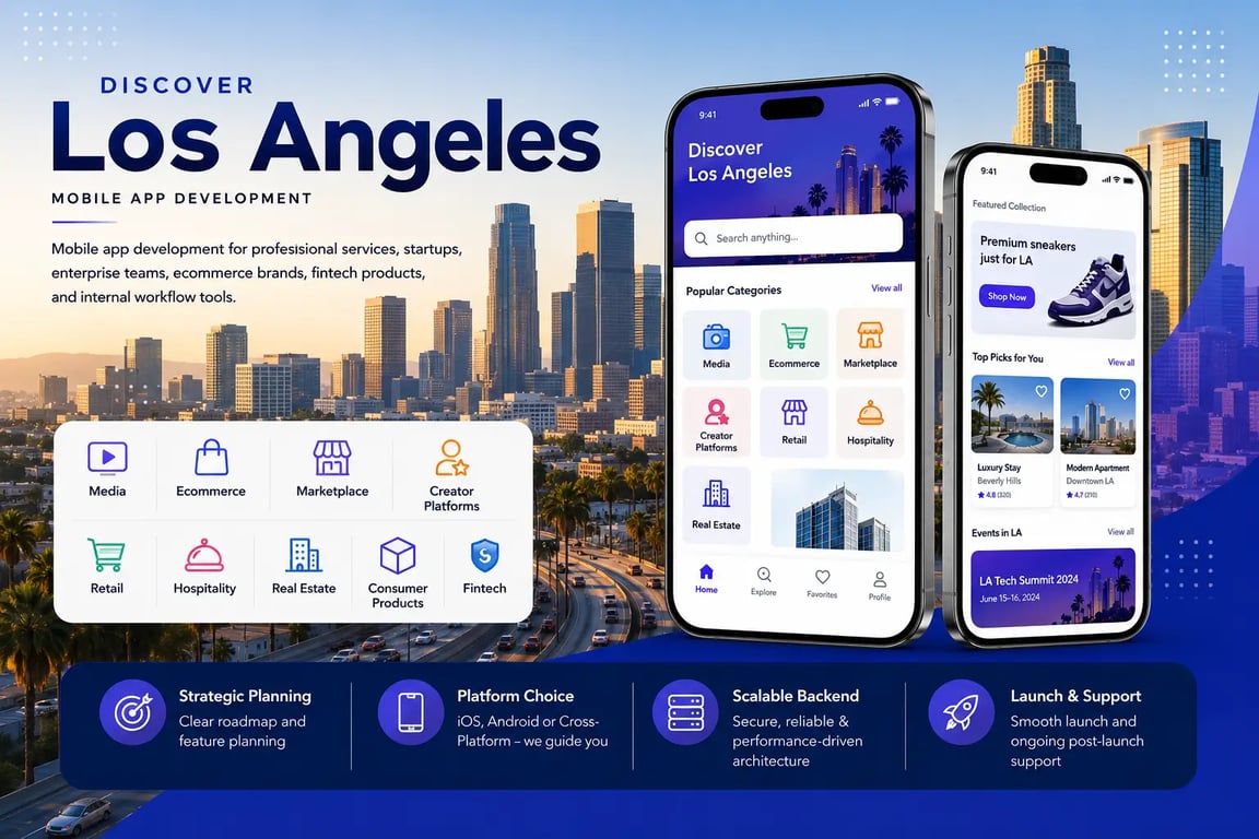 Mobile App Development Company in Los Angeles