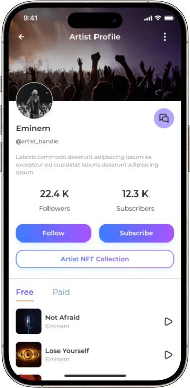 Music Streaming App Development Services Company