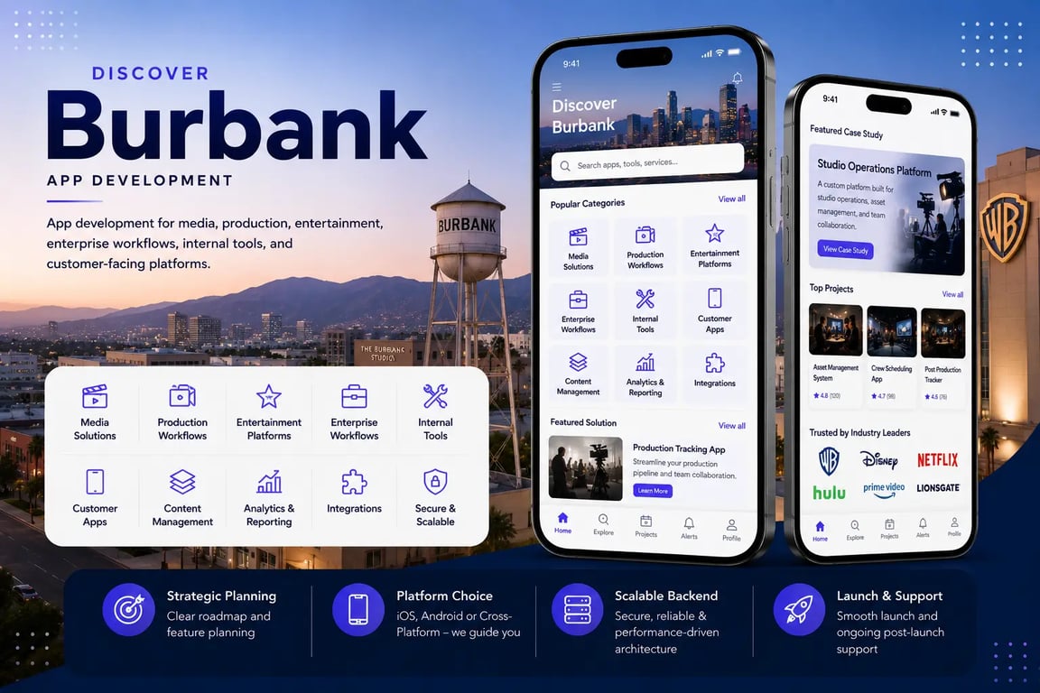 Mobile App Development Company in Burbank