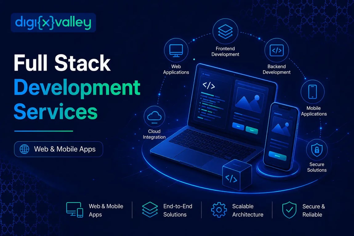 Full Stack Development Services for Web & Mobile Apps