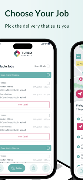 Turbo Last Mile dispatch management system for efficient package deliveries