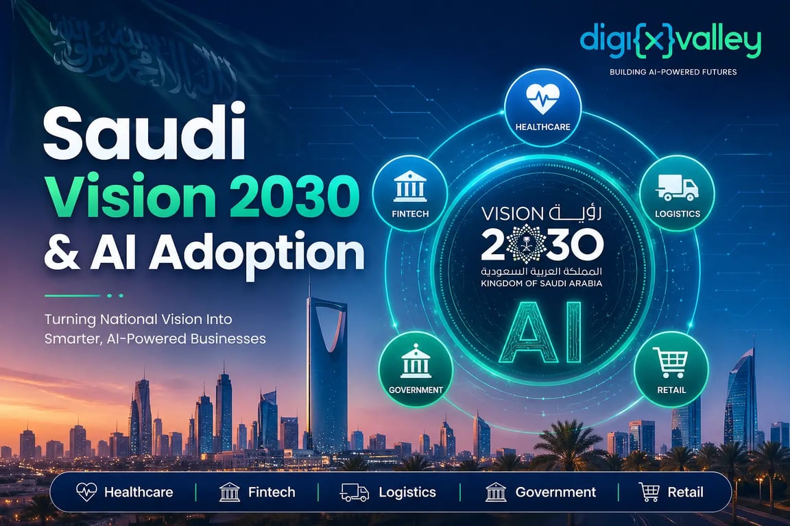 Five industries driving AI adoption under Saudi Vision 2030