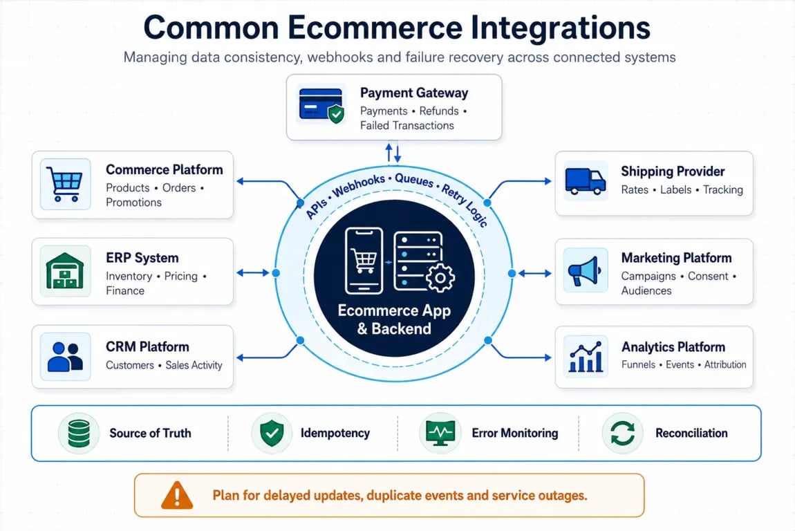 Common E-commerce Integrations