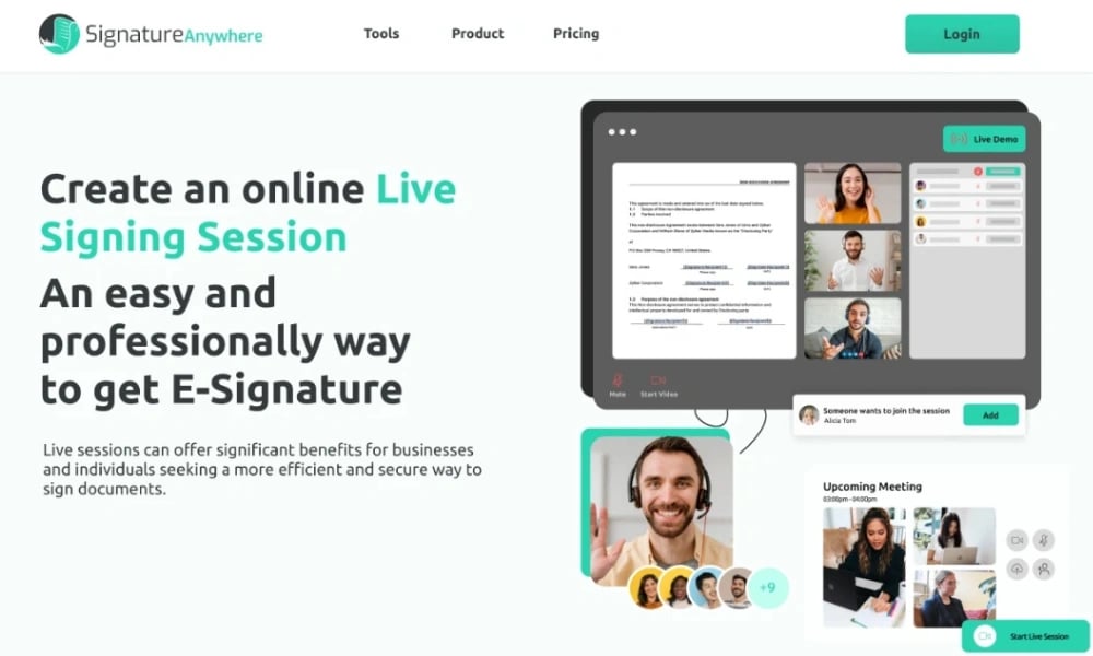 E-Signature Anywhere
