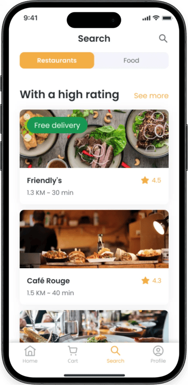 Top Best Food Delivery App