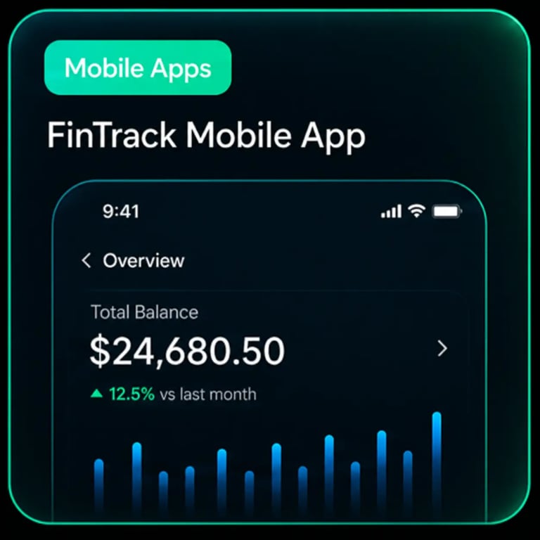 mobile app Fintrack
