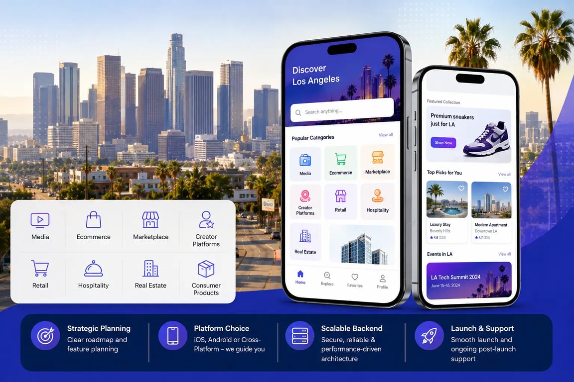 Mobile App Development Company in Los Angeles