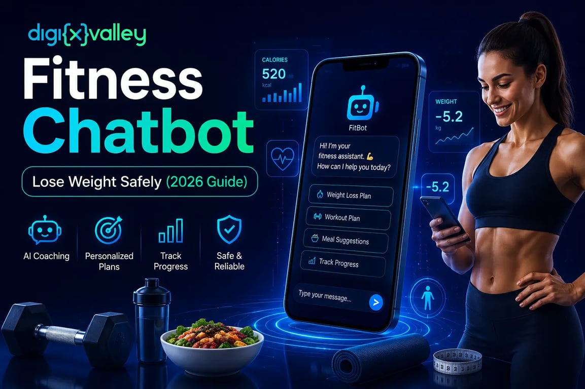 Fitness chatbot guide for safe weight loss