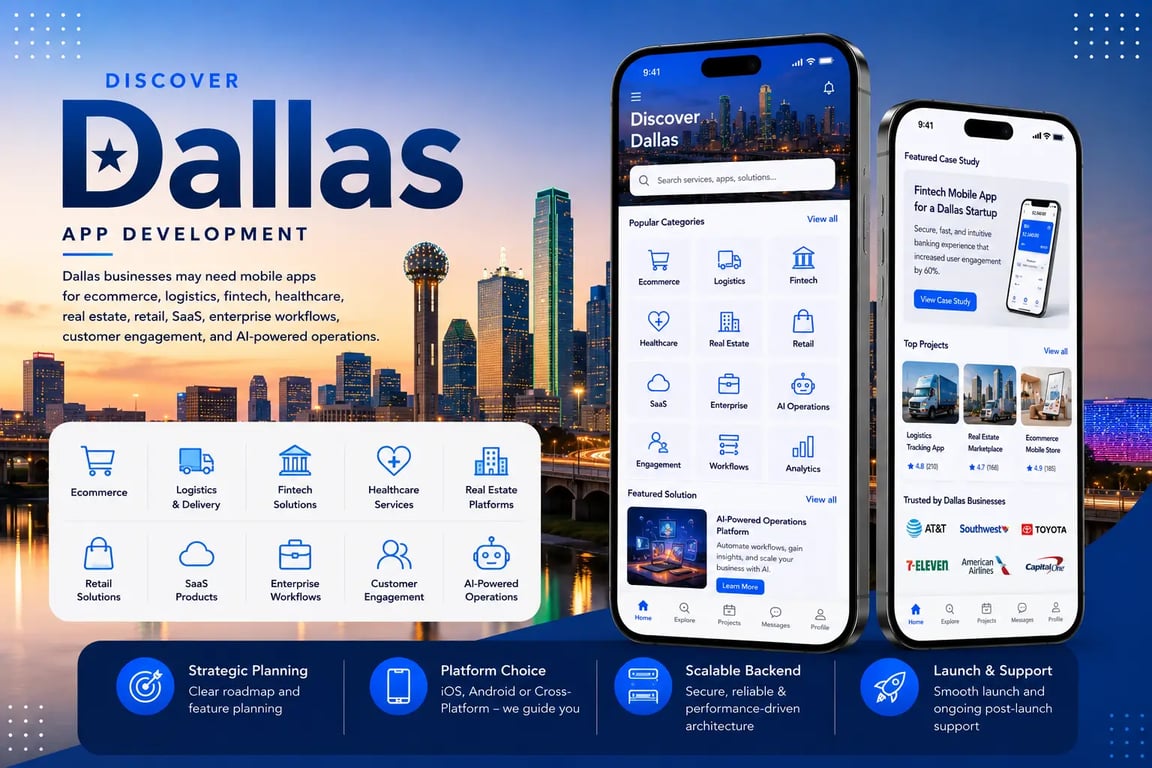 Mobile App Development Company in Dallas