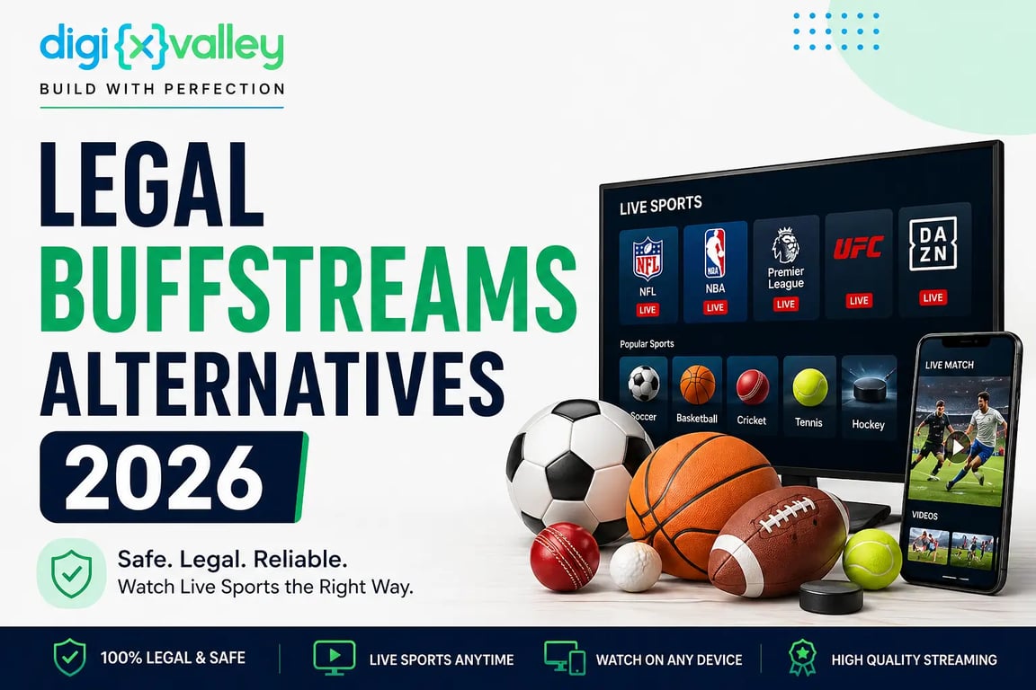 Legal Buffstreams alternatives for live sports streaming in 2026