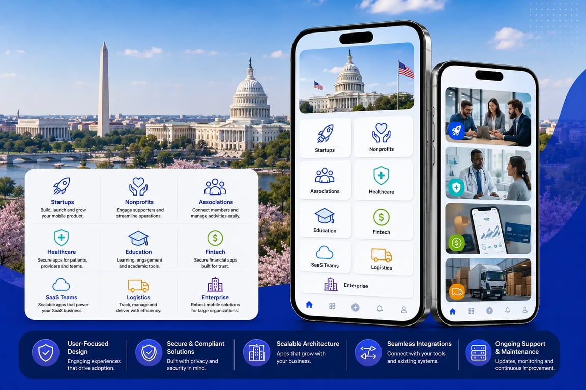 Mobile App Development Company in Washington DC