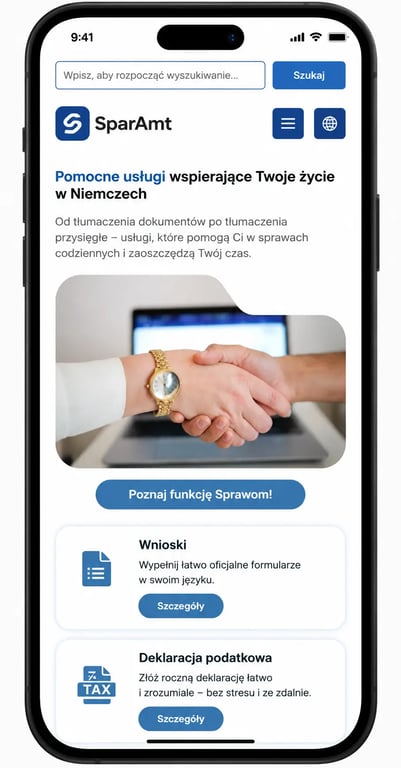 Certified translation interface supporting official documents