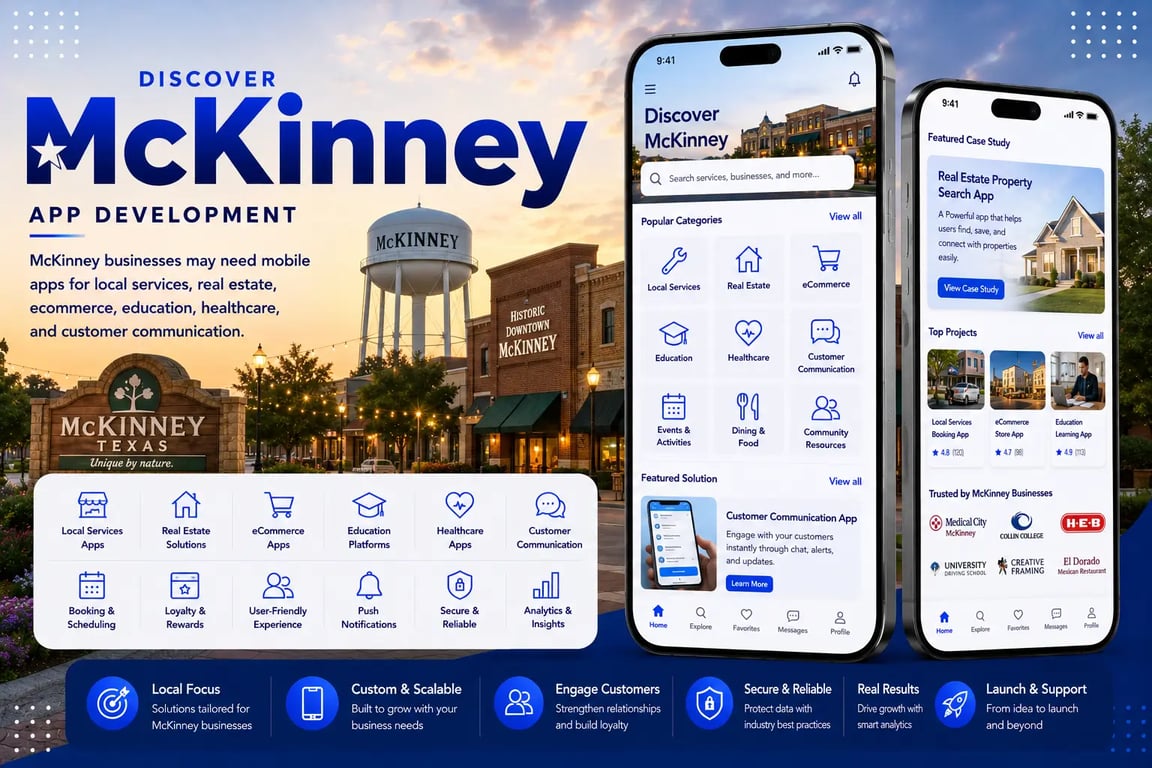 Mobile App Development Company in McKinney