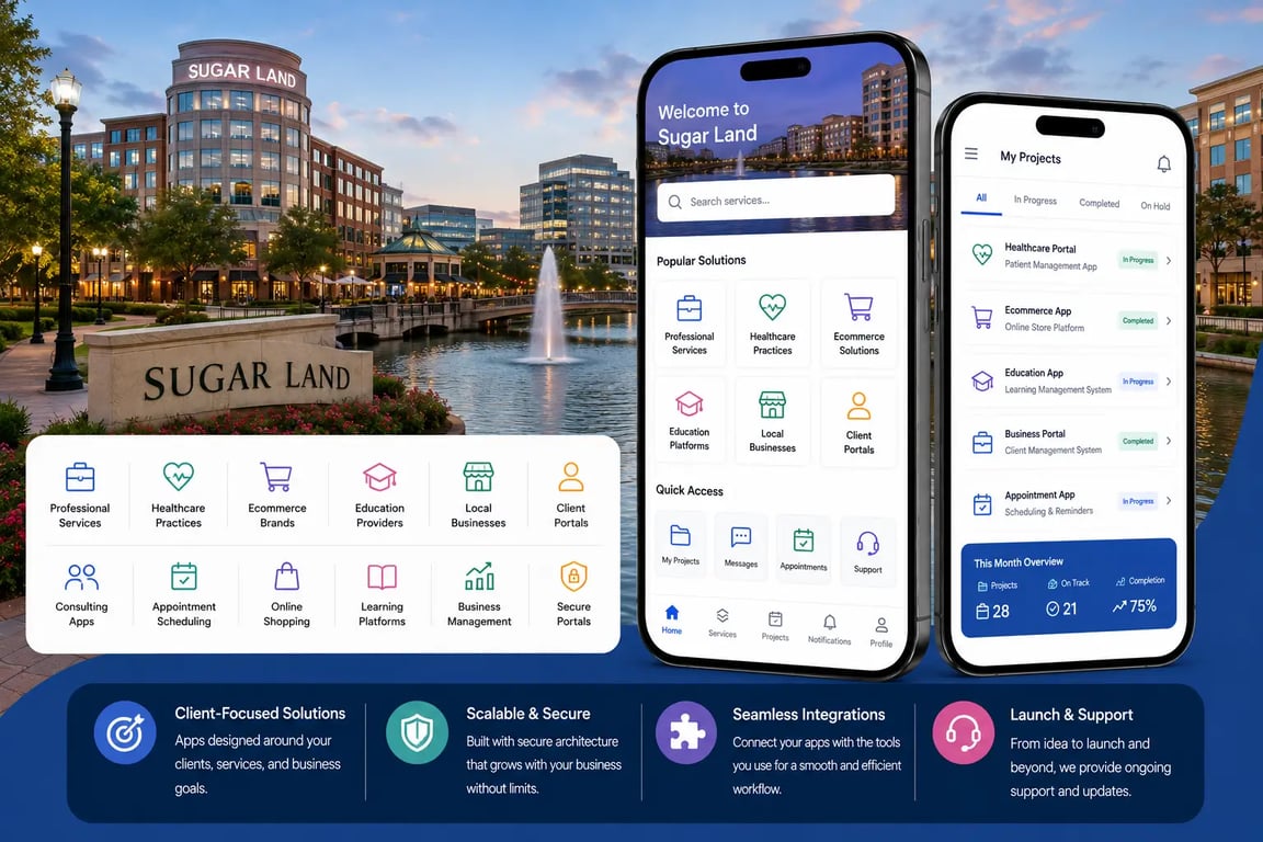 Mobile App Development Company in Sugar Land