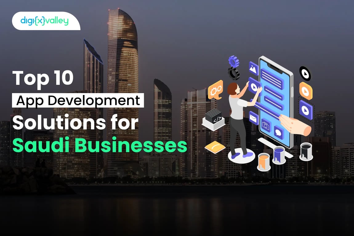 Mobile app solutions for Saudi businesses: eCommerce, on-demand, logistics, enterprise, fintech, healthcare, real estate, government portals, and AI-enabled apps