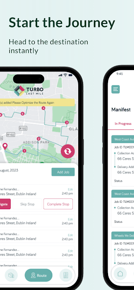 Delivery tracking and route optimization platform for logistics and courier businesses