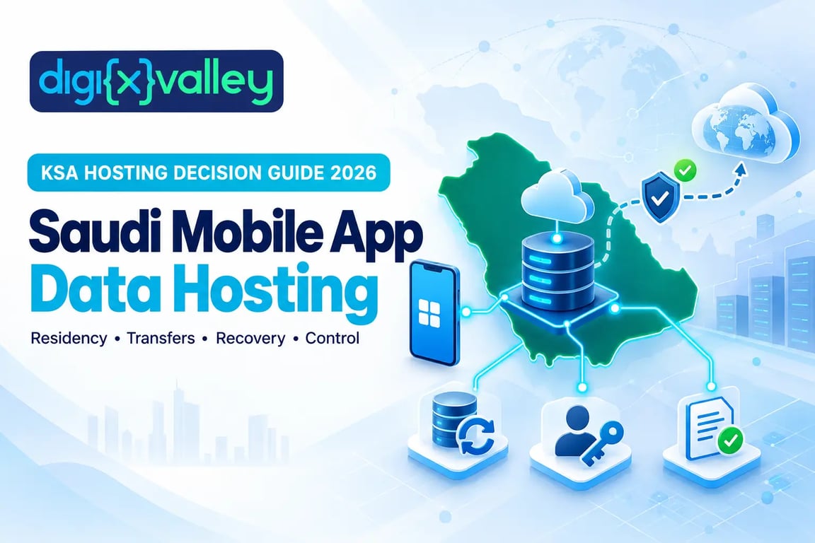 Saudi mobile app data hosting and cross-border transfer decisions