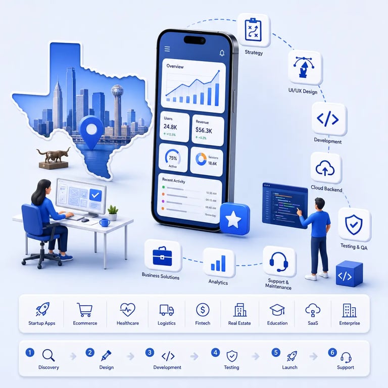 Mobile App Development Company in Texas Do