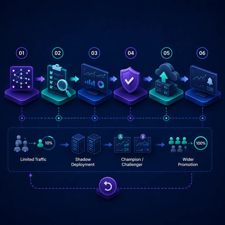 From Model Candidate to Safe Production Release