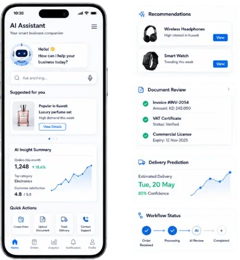 AI-Powered Mobile App Features for Kuwait Businesses