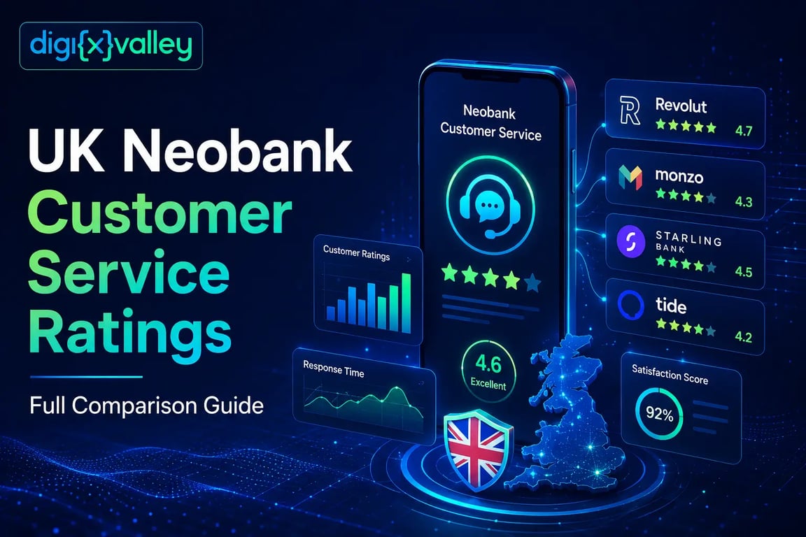 UK Neobank Customer Service Ratings