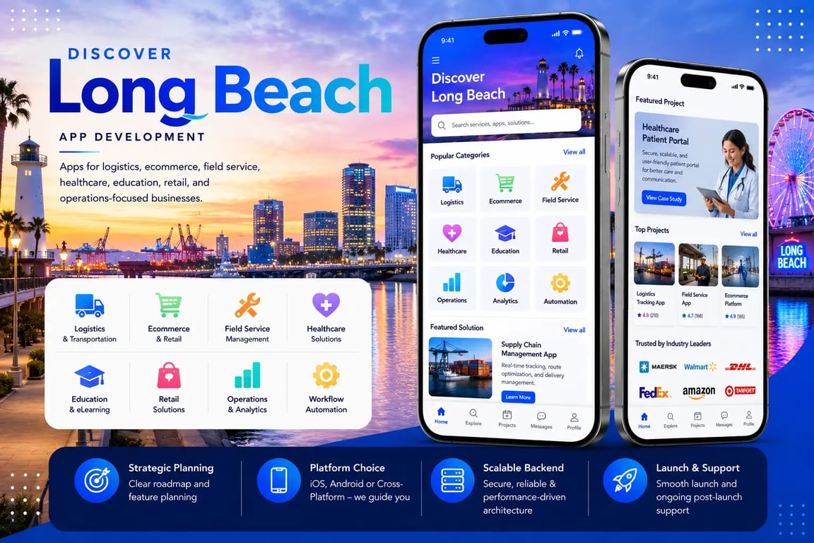 Mobile App Development Company in Long Beach