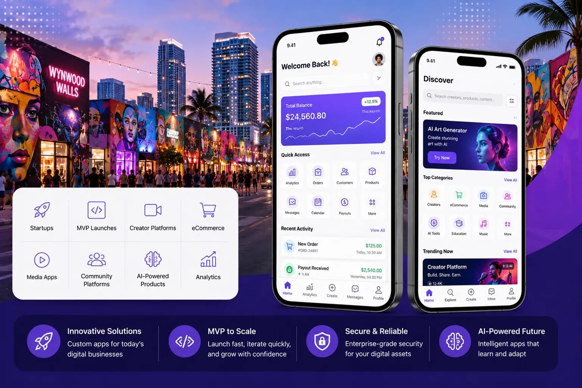 Mobile App Development Company in Wynwood